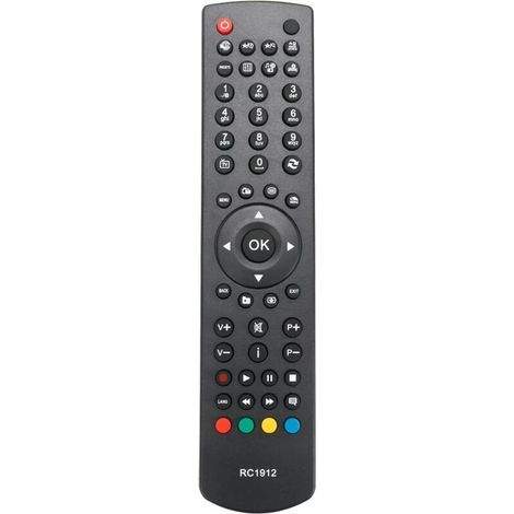 Replacement remote control for Kunft HD TV 32VDLM15, 395VDLM14 (V2), 22VLM14 (V2), 24VLM14 (V2), 22VLM15 (V2), 24VLM15 (V2), 22VLN14, 24VLN15, 32VDLM13 (V2) (1/3)