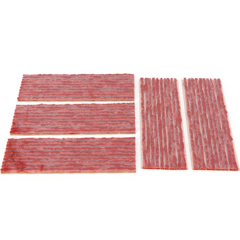 50 mèches de réparation pour pneus tubeless, 200 x 3 mm, marron, pour réparation de crevaisons de voitures et motos (1/5)