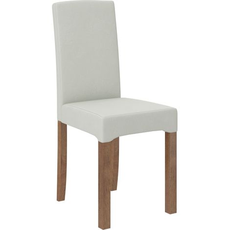 Chaise bois marron et tissu au choix Zakria-Tissu 27133 (1/5)