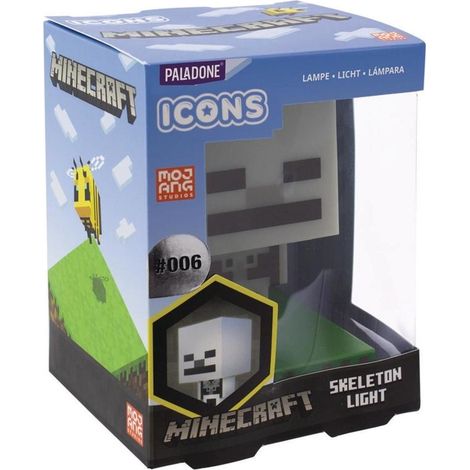 Paladone, Lámpara Icon Skeleton de Minecraft (1/4)