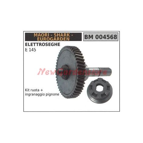 Kit ruota dentata con ingranaggio pignone MAORI per elettrosega E145 004568
