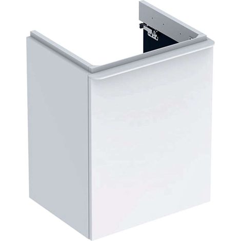 Geberit Smyle Mueble de lavabo con enjuague manual cuadrado, (1/3)