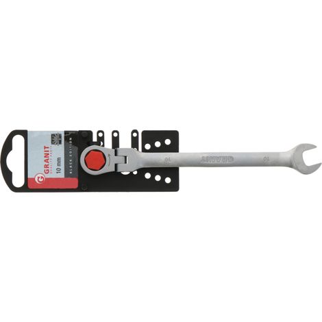 Llave de boca fija de carraca CrV de 8 mm (1/4)