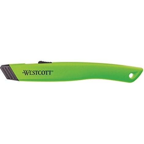 Cortador de seguridad Westcott e-16475 00 hoja cerámica retráctil