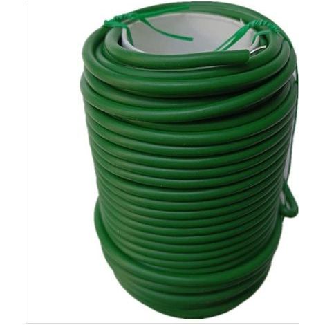 Gartenbindedraht – 3,5 mm x 20 m – Flexibel, kunststoffbeschichtet – Zur Pflanzenstützung und Astbefestigung – 1 Stück (1/5)