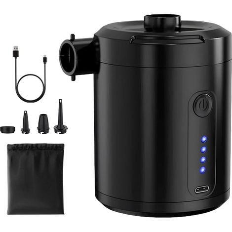 Pompe à air portable - compresseur pour ballons et gonflable - compresseur (1/5)