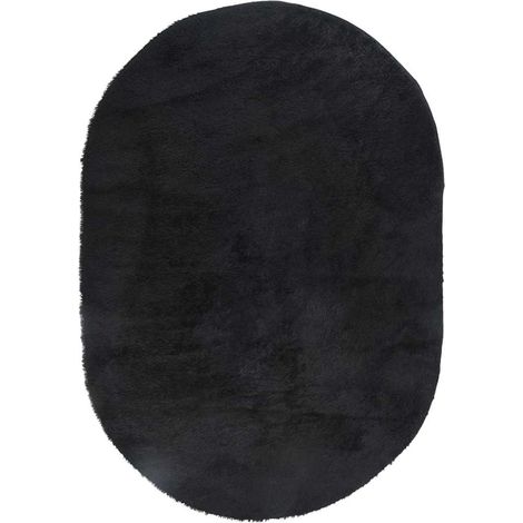Maison Exclusive - Teppich Shaggy Hochflor NAVARRA Schwarz 300x20