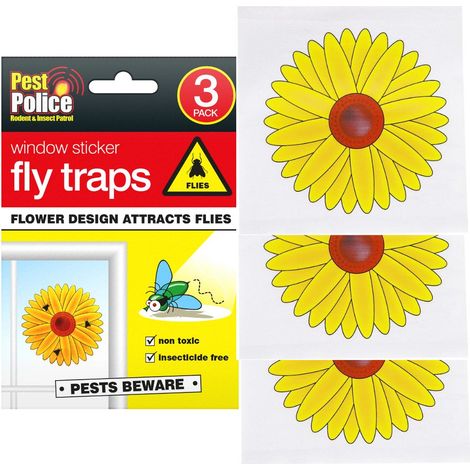 Trampa para moscas BC para moscas de la fruta, cinta intermedia para moscas, ventana 3x