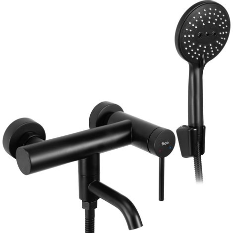 Bath faucet REA Clif Black