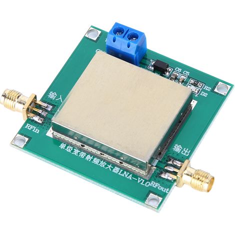 Amplificateur RF à large bande et faible bruit (LNA) (1–3000 MHz, gain : 20 dB) tension d’alimentation : 12 V CC (1/5)