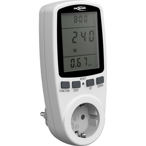 ANSMANN Digitaler Energiekostenmesser APM 2, Stromverbrauchszähler (1/5)