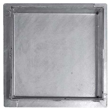Sigillo pesante per pozzetto : Dimensione - cm 60x60x5h