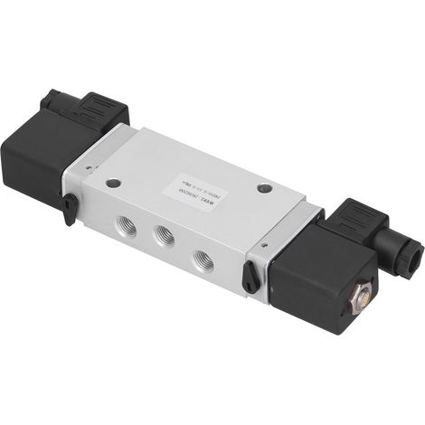 Électrovanne 5/2 voies pilotée G1/4in 24V DC pour industrie, distributeur 2636200, alimentation électronique, équipement automatisation (1/5)