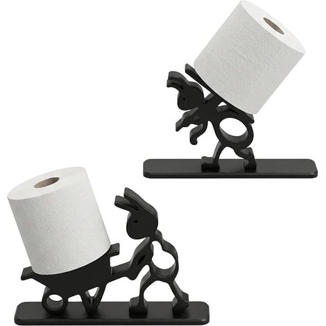 Porte-Papier Toilette Fourmi 3D – Support Sopalin Fourmi, Range-Rouleau WC pour Salle de Bain, Salon, Cuisine et Chambre, Accessoire WC (1/5)