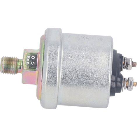 Capteur de pression d'huile en laiton élevé M10x1 1/8NPT, accessoire à filetage male pour VDO 0-5bar (1/5)