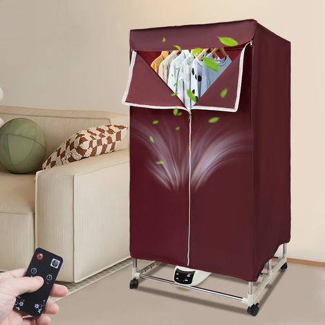 Secadora de ropa eléctrica, mini secadora de ropa portátil para uso doméstico, 220 V