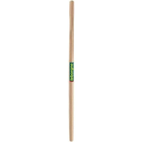 Manche de rechange en bois certifié PEFC 100% pour bêche/louchet, pomme - 100 cm - Leborgne