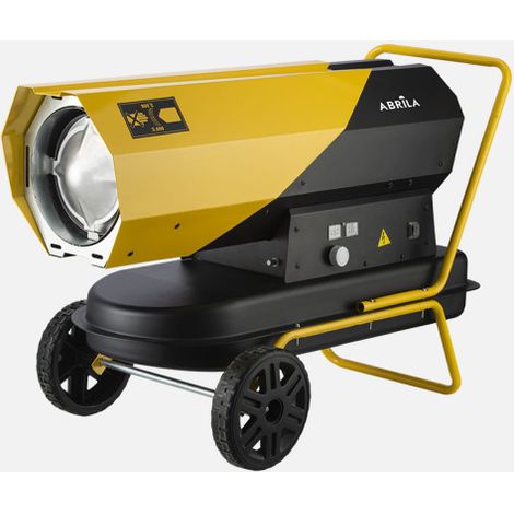 Cañón calefactor gasóleo Dixon 30kw negro/amarillo 19l