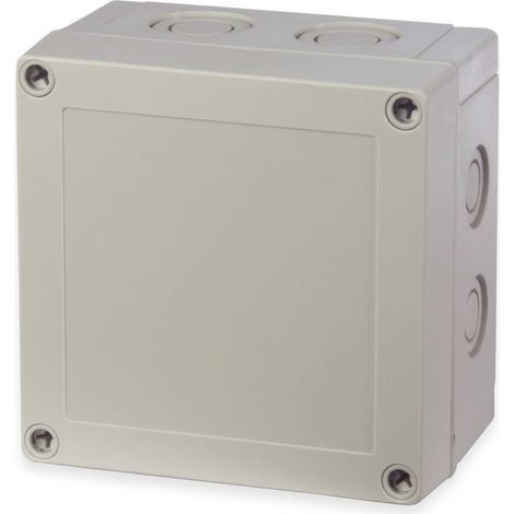 Fibox PCM 125/75 G 6016308 Contenitore universale 130 x 130 x 75 Policarbonato Grigio (RAL 7035) 1 pz. (1/2)