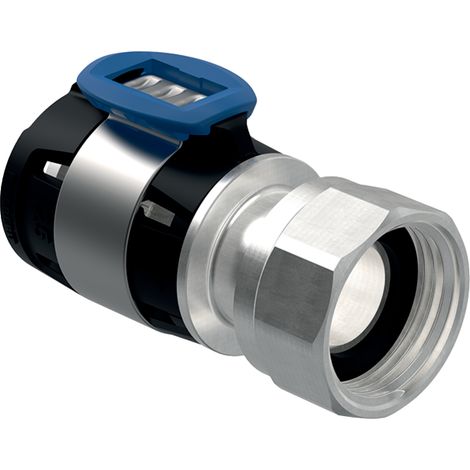 Geberit FlowFit 619490221 DN 12, Ø 16 mm, G 2000 / 2, 6,4 cm, droit, avec écrou-union