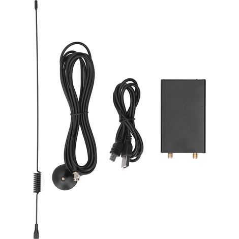 Récepteur radio pleine bande 100KHz-1.7GHz, kit AM FM CW DSB LSB USB avec antenne signal, syntoniseur haute fréquence (1/5)