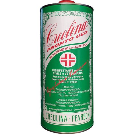 12 x CREOLINA PEARSON PRONTO USO LT.1