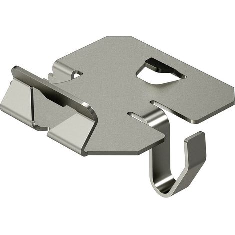 OBO Bettermann Pieza de sujeción para bandeja portacables para fijación de separador Acero inoxidable, inoxidable A2 1.4310..., 6062280