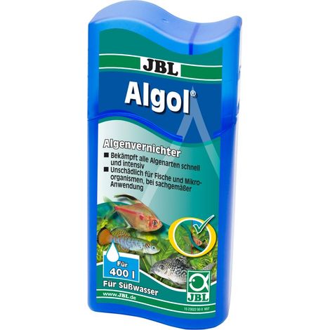 JBL Algol 250ml Wasseraufbereiter zur Bekämpfung von Algen in Süßwasser-Aquarien