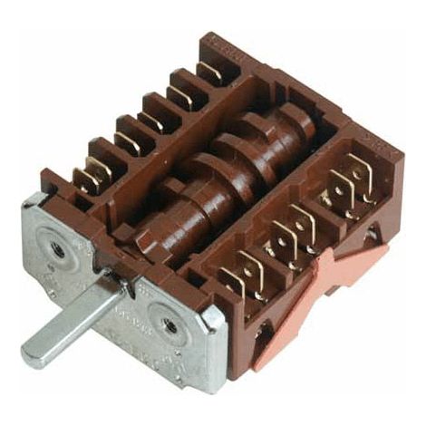 COMMUTATEUR - . 7POS. HM10/HS100 INDESIT C00013413 (1/3)