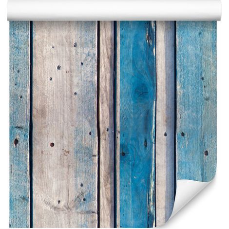 Papier peint imitation bois pour salon et chambre 50x1000 cm (1/5)