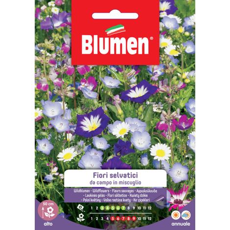 SEMI FIORI SELVATICI DA CAMPO MIX BLUMEN