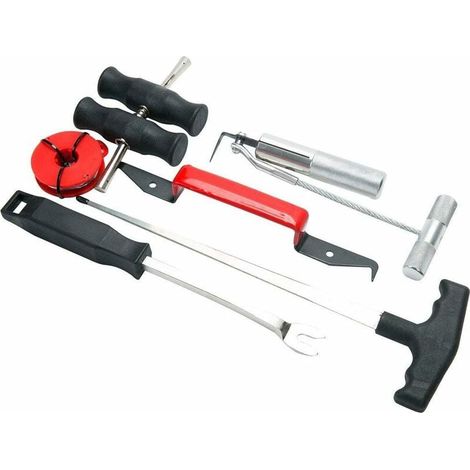Herramienta de extracción de parabrisas moldeada de 7 piezas para autos clásicos (1/5)