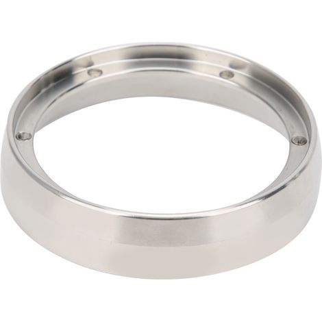 54-mm-Dosiertrichter mit magnetischem Dosierring aus Edelstahl für Kaffeemaschinen. (1/5)