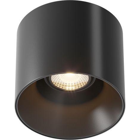 Maytoni plafoniera Alfa LED nera 25W 3000K dimmer 12,5cm (1/2)