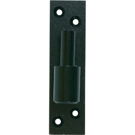 Kloben für Fensterläden auf schwarzer Platine, Durchmesser 16