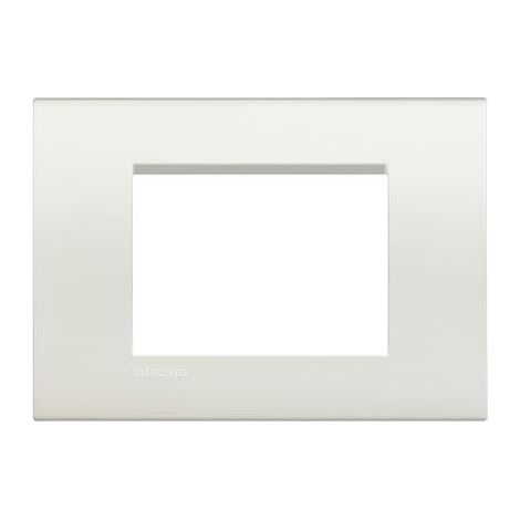 Placa cuadrada Livinglight Blanco 3 módulos LNA4803BI