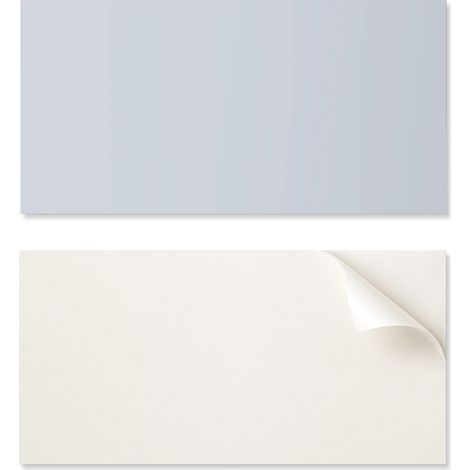 Azulejos de vinilo autoadhesivos para paredes interiores, color azul claro, 6x60x30 cm
