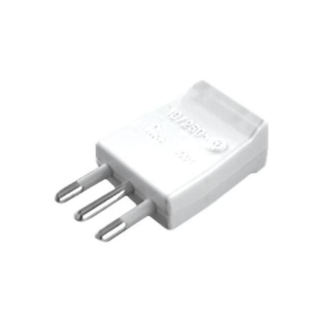 KARMA CC9535 Spina mobile 2P+T 10A Bianca 3 Poli in plastica