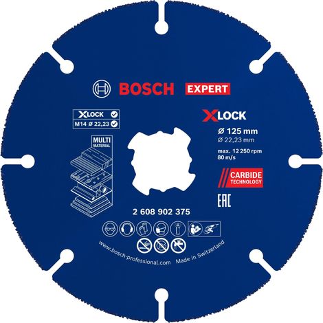 Disque à tronçonner carbure Multi Material, X-Lock (1/5)