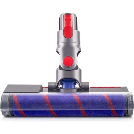 Tête de brosse rotative souple. Compatible avec les aspirateurs-balais sans fil Dyson V7, V8, V10, V11, SV12 et V15. Accessoires pour parquets.