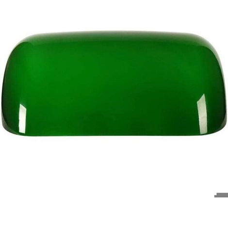 Abat-jour de rechange en verre pour lampe de bureau (vert) (1/5)
