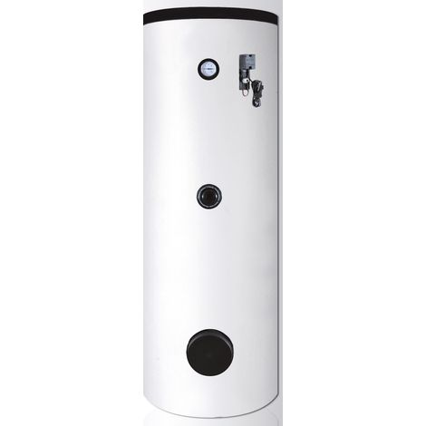 Réservoir de stockage homologué VLA 301 Premium 300L d'une capacité de 180 mm, gris argenté