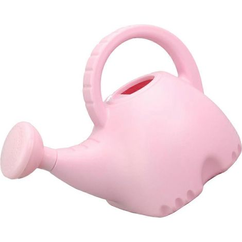 Filiyano-Arrosoir en forme d'éléphant pour enfants, lot de 2 - 1,5 L, motif dessin animé, avec buse de pulvérisation pour l'arrosage des plantes (1/5)