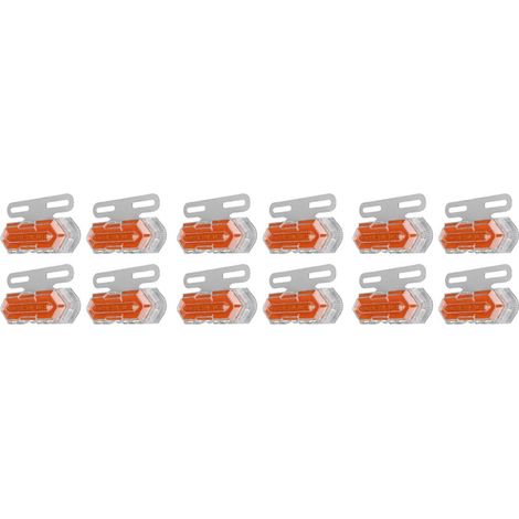 Lot de 12 feux de position latéraux LED 24V pour voitures, camions et semi-remorques.
