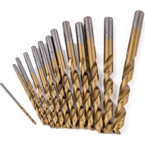 Broca de Titanio HSS-TIN DIN 388 para Metal                           2 mm (1/2)