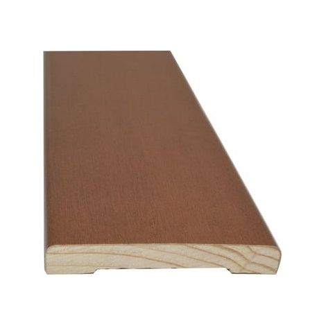 5 pezzi COPRIFILI PORTA MOSTRINA sp. mm 10 x 70 x 2250 NOCE CHIARO