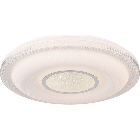 Globo - plafón - Magnifique - blanco - metal - Ø 50cm - LED - (1/4)