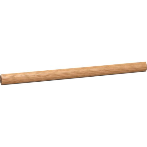 KGM Viertelstab Eiche natur Massivholz lackiert 14 x 14 mm 2,4 m