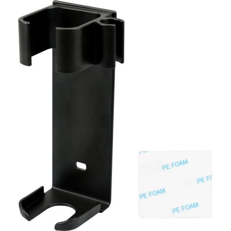 Wall-mounted hair straightener and curler - Wall-mounted hair straightener and curler holder for bathroom - For hair straighteners and curlers