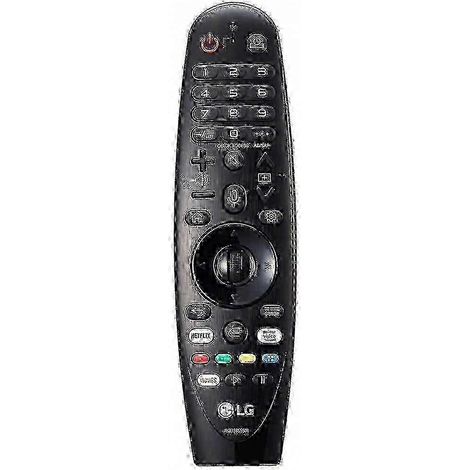 Ersatzfernbedienung für LG Smart-TVs der Modelle AKB75855501, Farbe: Schwarz (1/5)